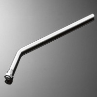 Náhradní nožička zrcátka 200mm Highway Hawk, Pravá strana motocyklu YAMAHA, chrom (1ks)